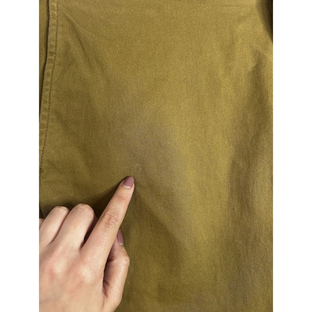 Old Navy Ultimate Straight Chino Pants‎ Mens 34x36 Brown Cotton Stretch Trousers